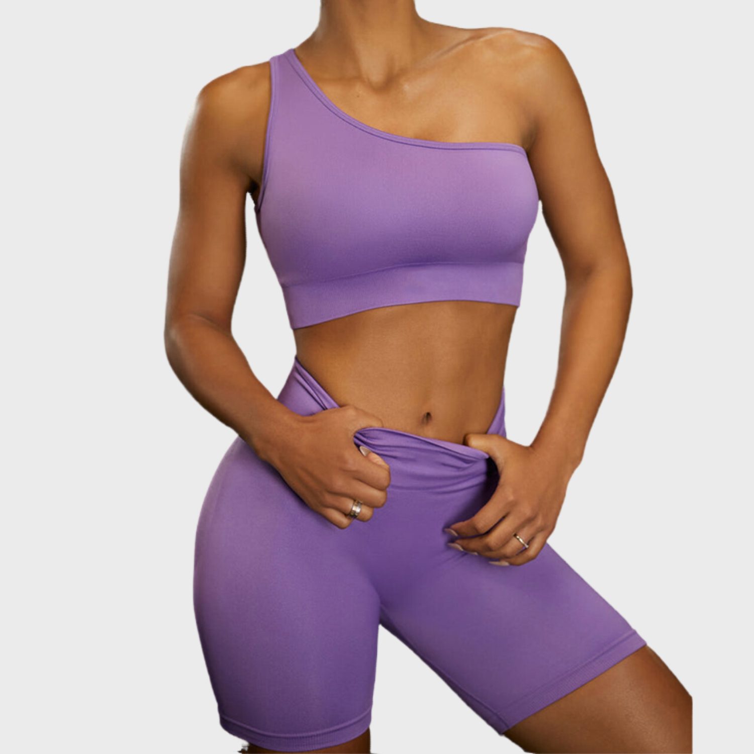 One Shoulder Seamless Activewear