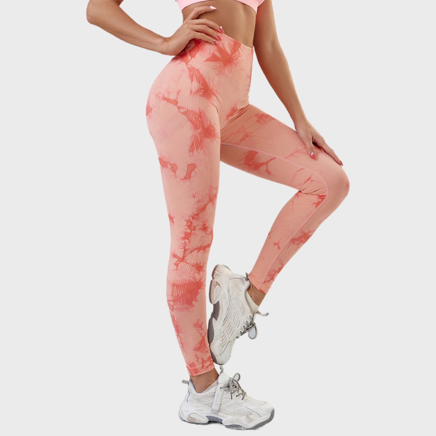 Tie Dye Seamless Leggings for Women