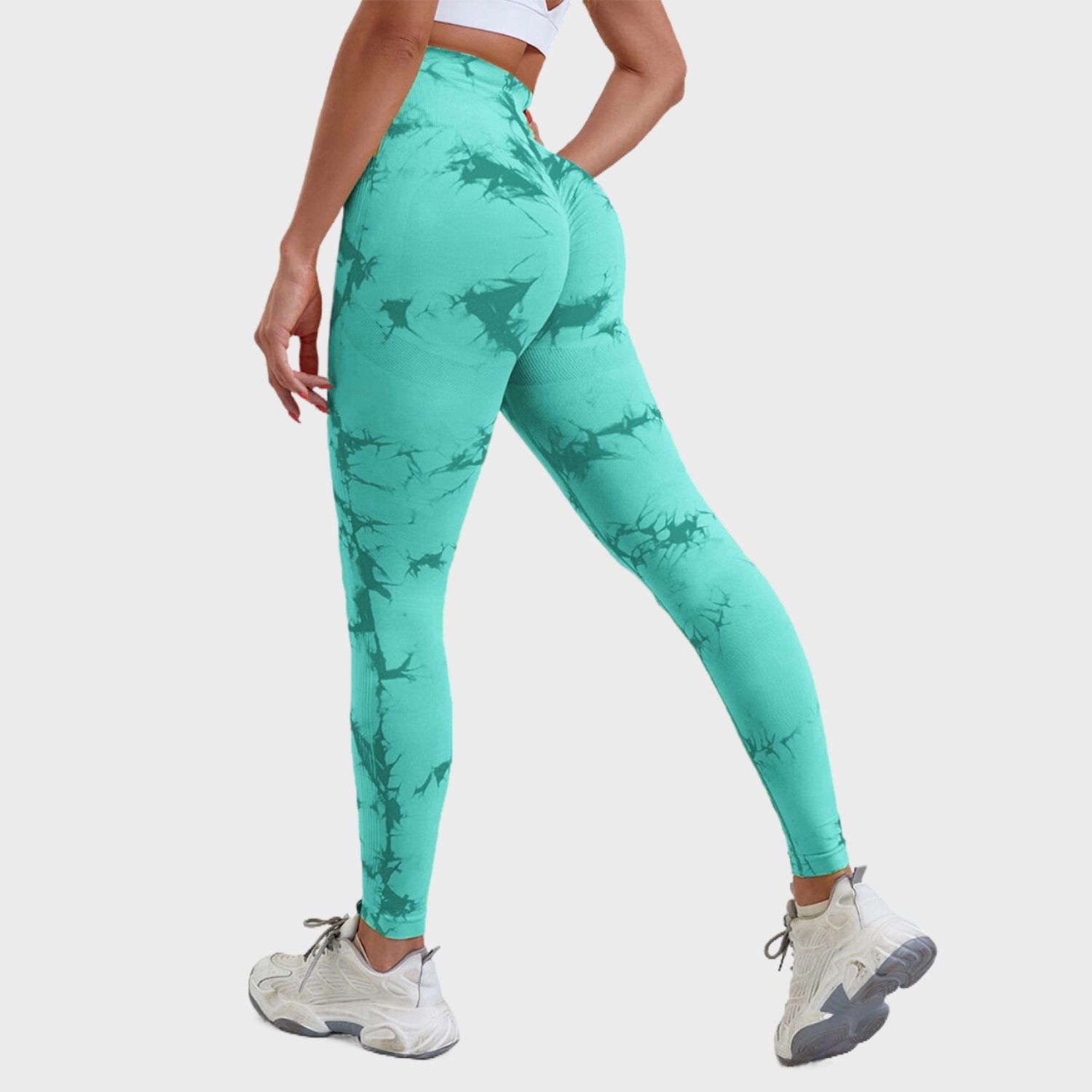 Tie Dye Seamless Leggings for Women