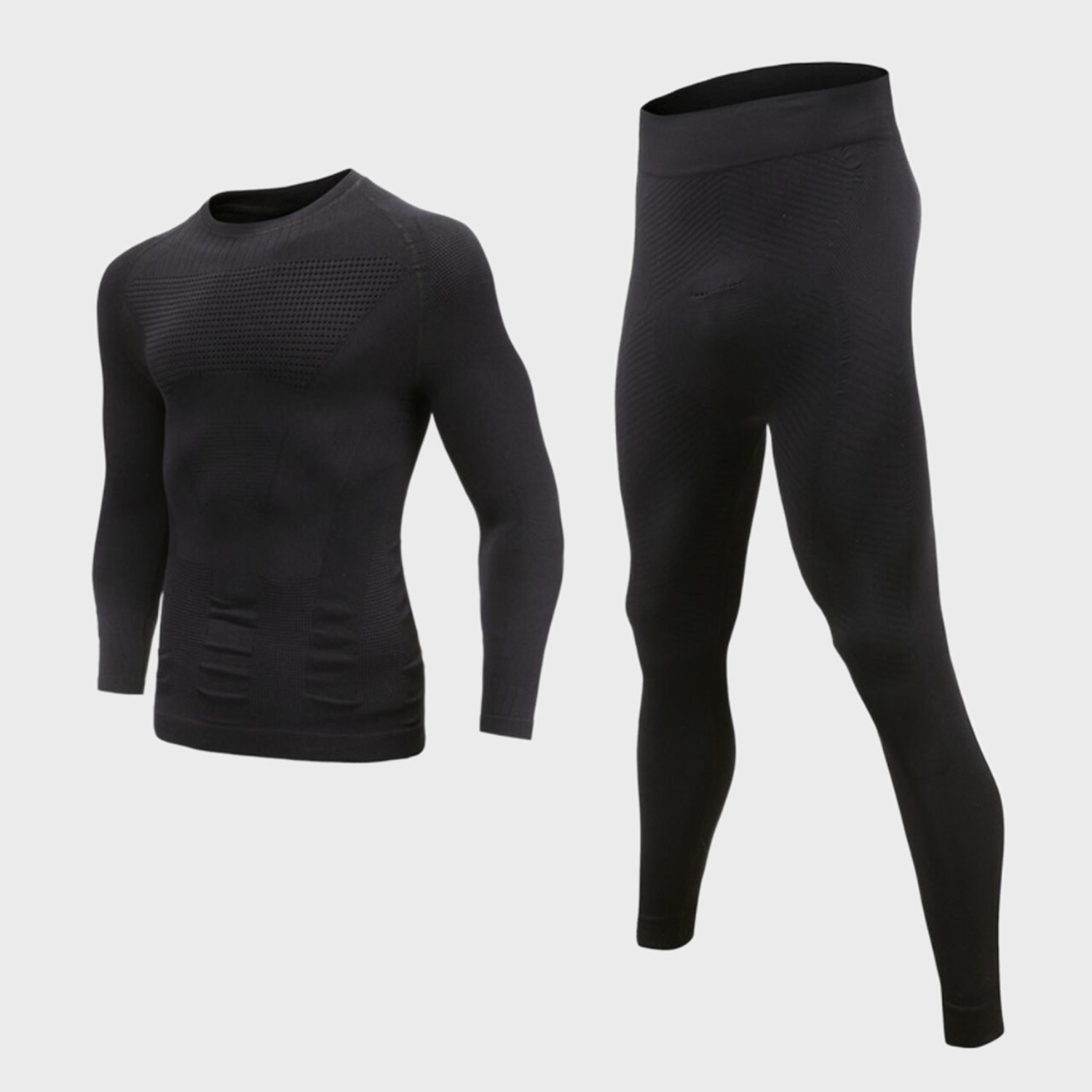 Long Sleeve Compression Shirts Leggings suit