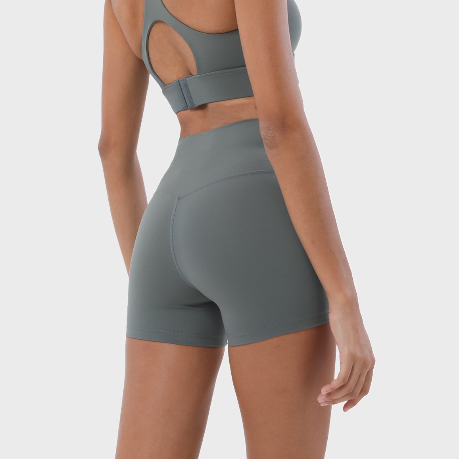 High Waist Yoga Shorts For Women